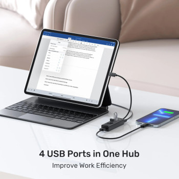 UNITEK TYPE-C TO 4 PORT USB 3.0 + TYPE-C (Y-3089Z01)