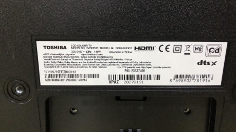 TOSHİBA 50UA3E63DT 4K UHD ANDROİD SMART LE(OUTLET)